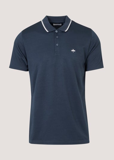 Navy Modal Polo Shirt