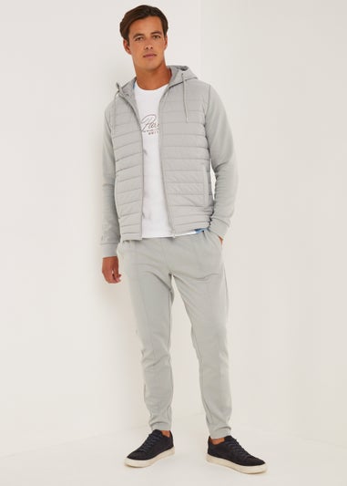 T&W Grey Jersey Joggers