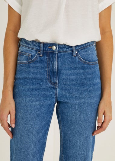 Et Vous Mid Wash Carrot Leg Jeans