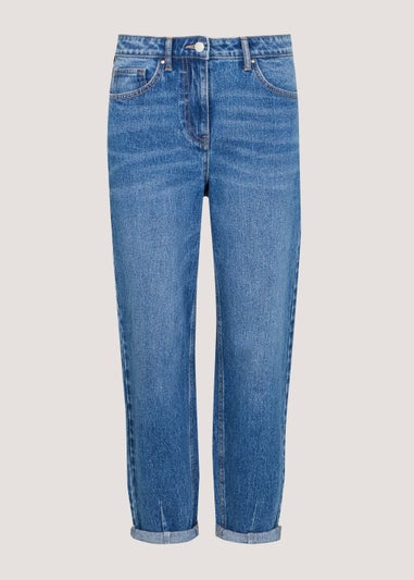 Et Vous Mid Wash Carrot Leg Jeans