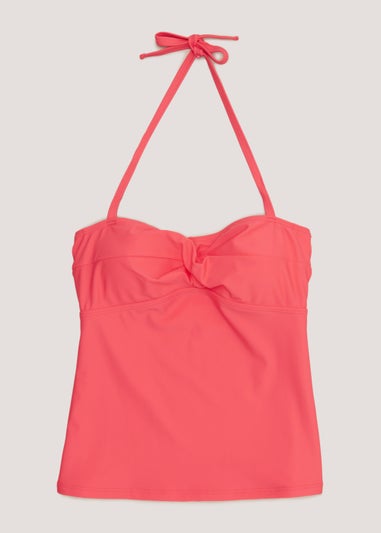 Coral Tankini Top