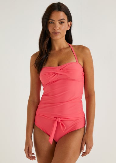 Coral Tankini Top