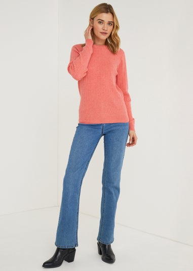 Coral Baby Cable Jumper