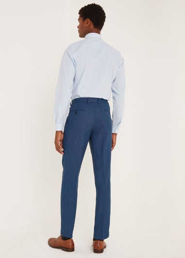 Taylor & Wright Douglas Blue Tailored Fit Suit Trousers