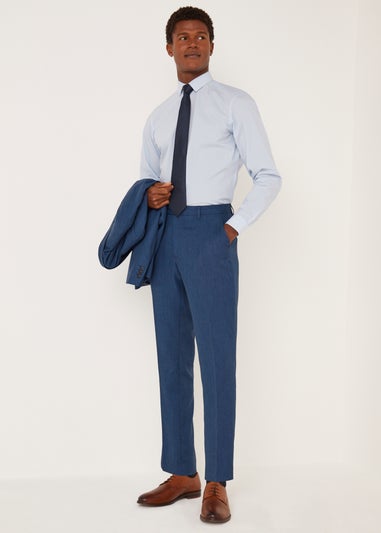 Taylor & Wright Douglas Blue Tailored Fit Suit Trousers