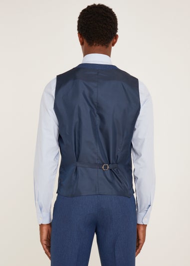 Taylor & Wright Douglas Blue Tailored Fit Suit Waistcoat