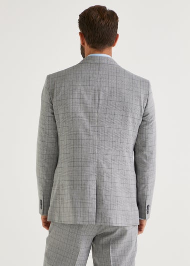 Taylor & Wright Washington Grey Tailored Fit Suit Jacket