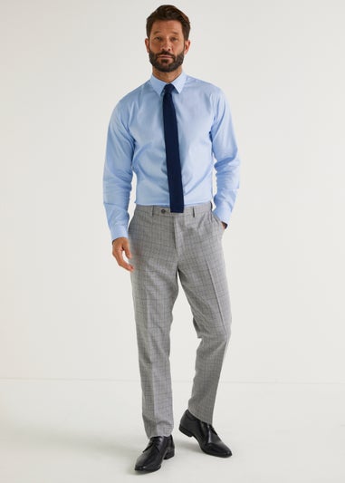 Taylor & Wright Washington Grey Tailored Fit Suit Trousers