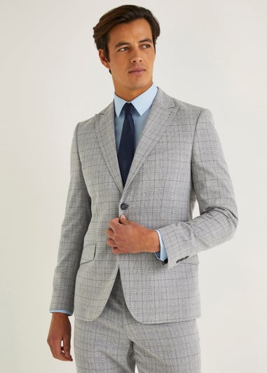 Taylor & Wright Washington Grey Slim Fit Suit Jacket