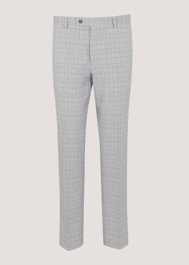 Taylor & Wright Washington Grey Slim Fit Suit Trousers