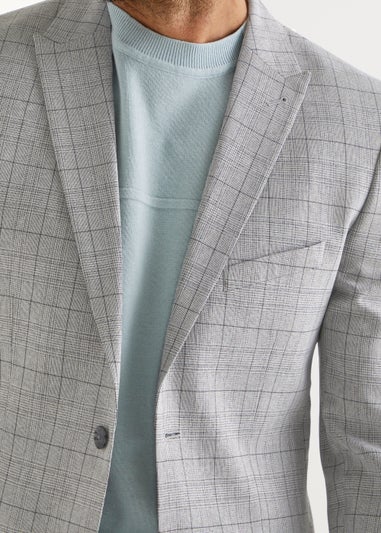 Taylor & Wright Washington Grey Skinny Fit Suit Jacket