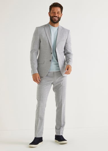 Taylor & Wright Washington Grey Skinny Fit Suit Jacket