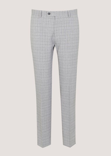 Taylor & Wright Washington Grey Skinny Fit Suit Trousers