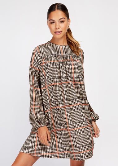 Girls on Film by Dani Dyer Check Print Mini Dress