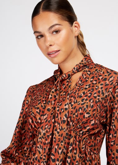 Girls on Film by Dani Dyer Animal Print Mini Dress