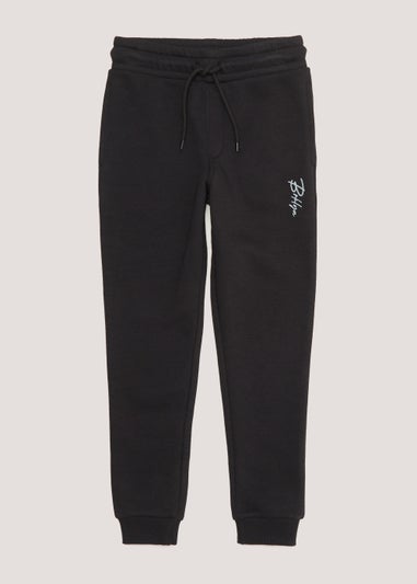 Boys Black Brooklyn Joggers (4-13yrs)