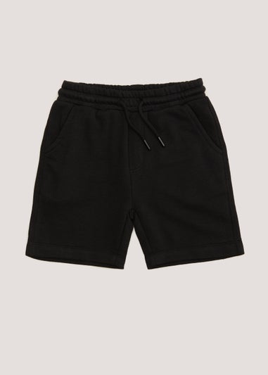 Boys Black Jogger Shorts 4 13yrs Matalan