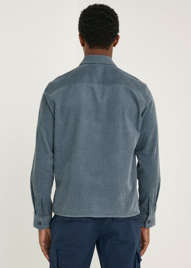 Blue Cord Shacket