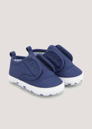 Blue Soft Sole Baby Shoes (Newborn-18mths)