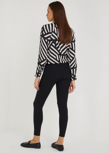 Et Vous Black Button Leggings