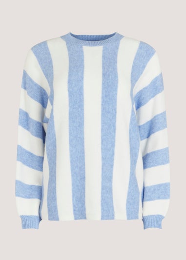 Papaya Petite Blue Stripe Jumper