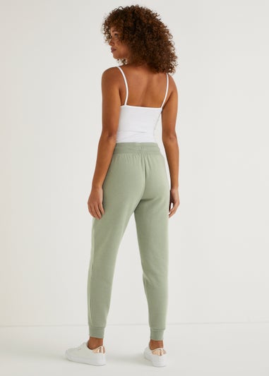 Khaki Tapered Joggers