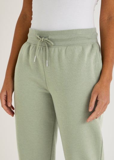 Khaki Tapered Joggers
