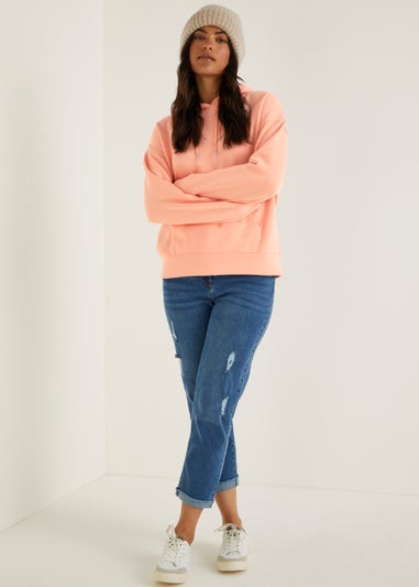 Coral Essential Hoodie