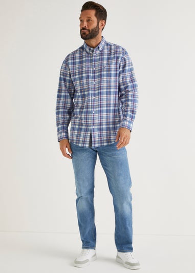 Lincoln Blue Check Shirt