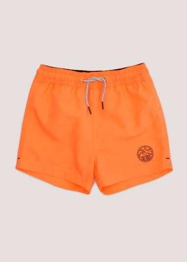 Boys Orange Swim Shorts (9mths-3yrs)