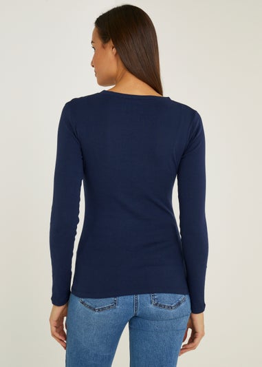 Navy Long Sleeve T-Shirt