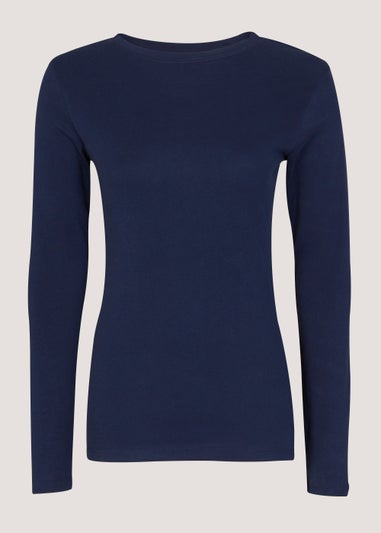 Navy Long Sleeve T-Shirt