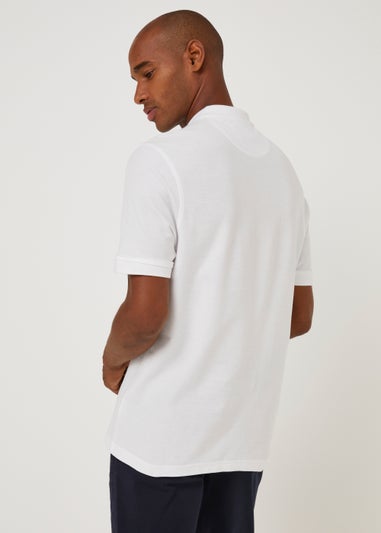 Farah Cove White Polo Shirt