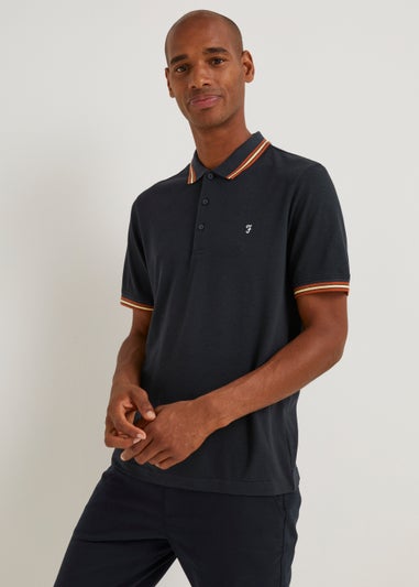 Farah Rivoli Navy Polo Shirt