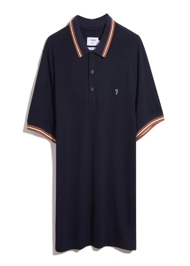 Farah Rivoli Navy Polo Shirt