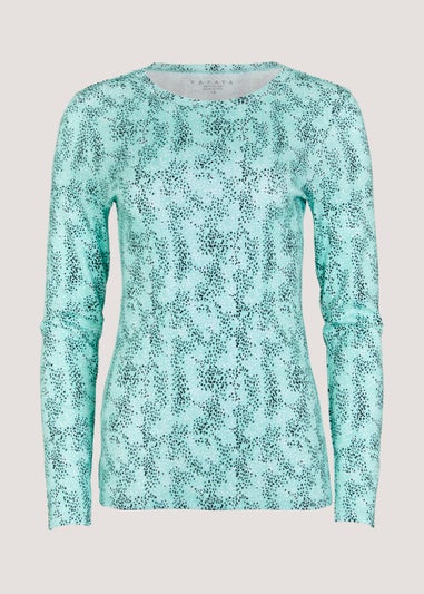 Green Mark Making Long Sleeve Top