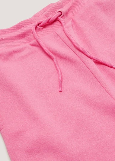 Girls Pink Joggers (4-13yrs)