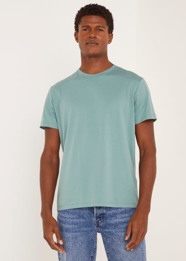 Teal Crew Neck T-Shirt