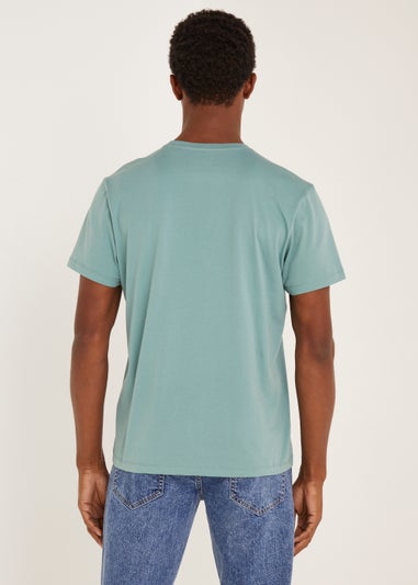 Teal Crew Neck T-Shirt