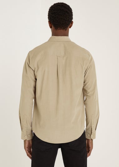Stone Needlecord Shirt