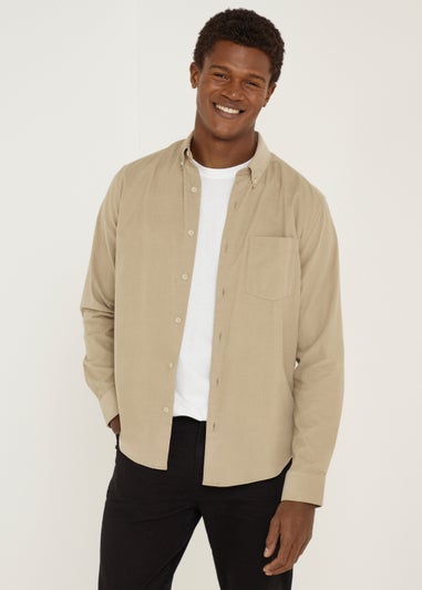 Stone Needlecord Shirt