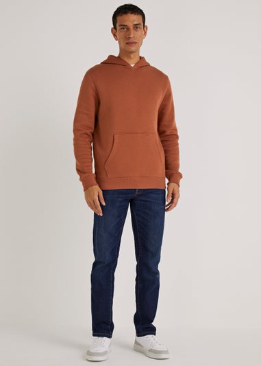 Rust Essential Pull-On Hoodie