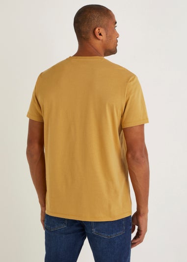 Mustard V-Neck T-Shirt