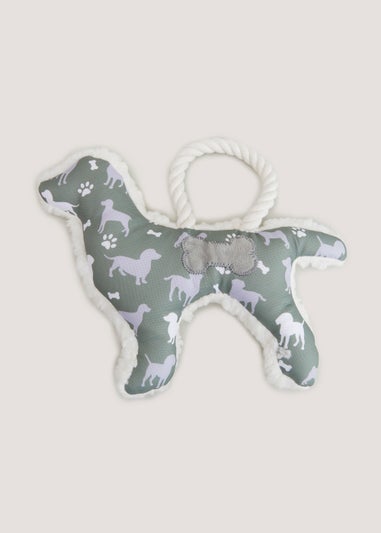 Green Print Dog Toy (25cm x 20cm x 5cm)