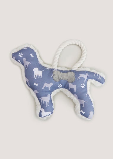 Blue Print Dog Toy (25cm x 20cm x 5cm)