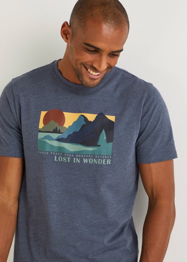 Blue Lost in Wonder Tee