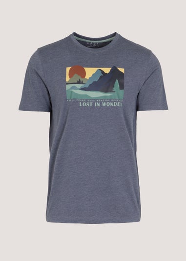 Blue Lost in Wonder Tee