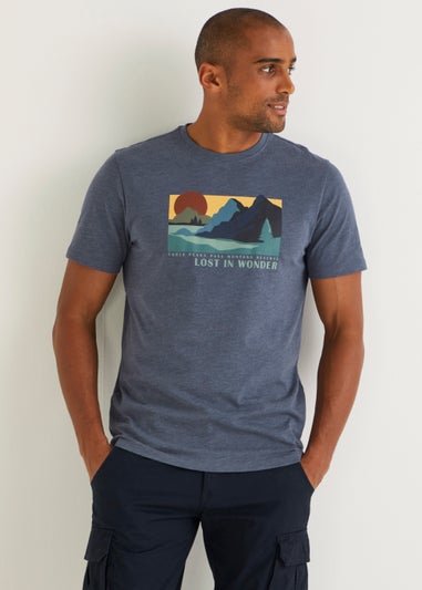 Blue Lost in Wonder Tee