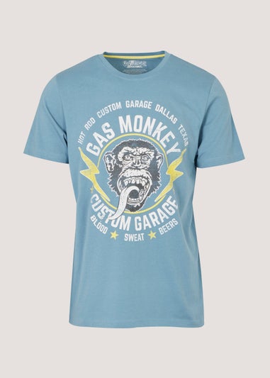 Blue Gas Monkey T-Shirt