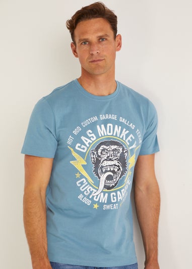 Blue Gas Monkey T-Shirt